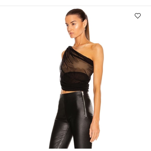 Norma Kamali Mesh Top - Picture 3 of 9